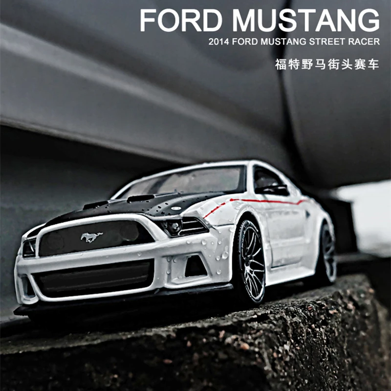 Модель автомобиля Maisto 1:24 2014 Ford Mustang из сплава, модель автомобиля, украшение, коллекционная Подарочная игрушка