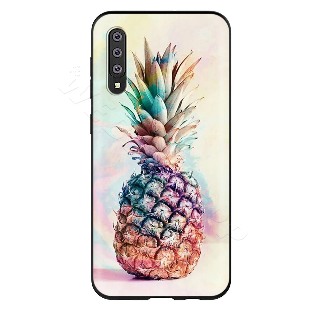 6 Webbedepp вкусные фрукта ананаса чехол для samsung Galaxy S7 S8 S9 S10 Edge Plus Note 10 8 9 A10 A20 A30 A40 A50 A60 A70 - Цвет: 6