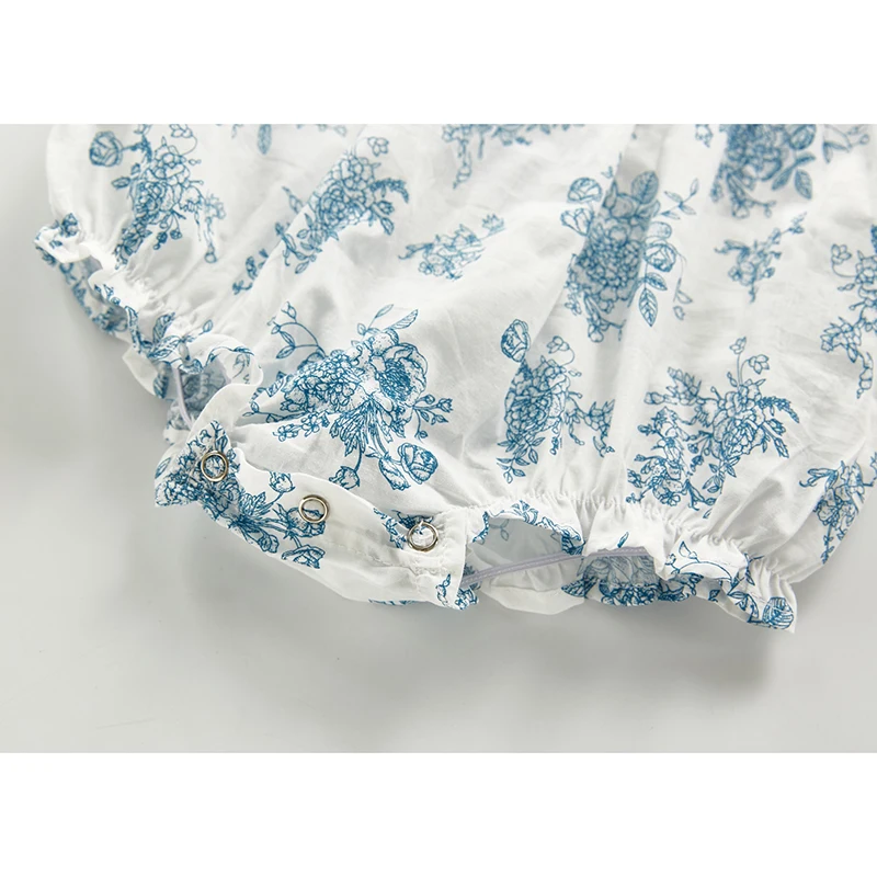 

New Baby Girl Clothing Baby Long Sleeves One piece Baby Girl Floral Newborn Out Crawling Romper Clothes With a Hat