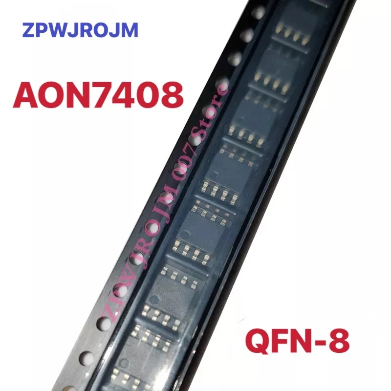 

10Pcs AON7408 AO7408 7408 MOSFET QFN-8