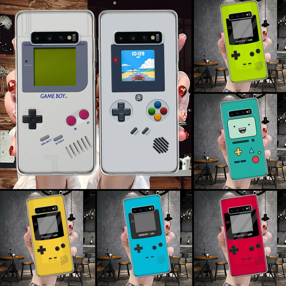 Gameboy Boy Game Phone Case For Samsung Galaxy S21 S20 FE S22 Ultra S10 Plus S9 S8 S7 Edge J4 + S10E Lite Soft Cover Shell