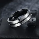 2021 классический косплея Для мужчин кольцо Ширина 6 мм плавающая застежка Сталь матовый кольцо для Для мужчин мальчиков Ювелирное Украшение на день рождения Joyas para hombres