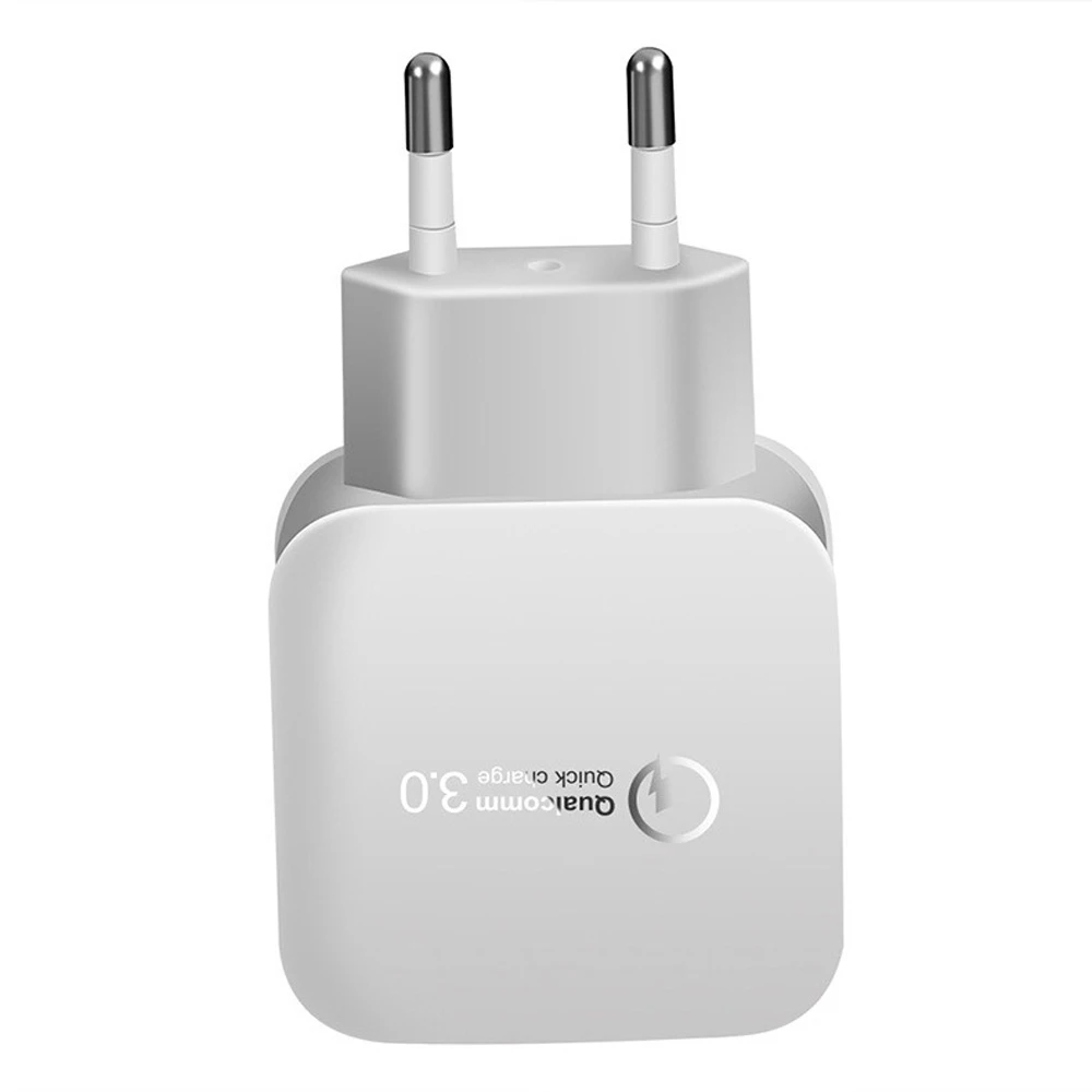 LEORY 18 Вт 15 QC3.0 Быстрая зарядка ABS USB зарядное устройство адаптер EU/US Quick charge 3 0 и 5 В/2 4