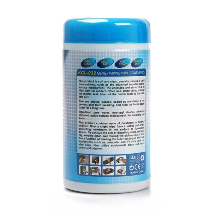 88Pcs/Box Cleaning Wet Wipes Soft Laptop Monitor LCD Phone Screen Lens Glass Wipes Hi dropship