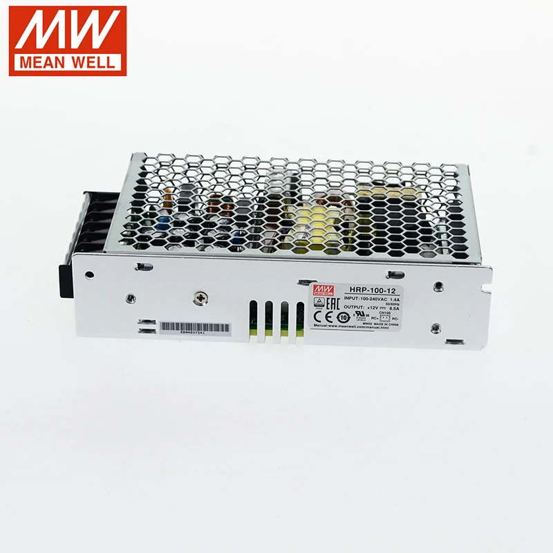 Импульсный источник питания MEAN WELL HRP-100-12 100 Вт 12 В 110 В/220 переменного тока на