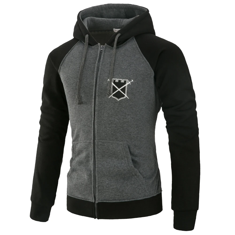 Tuan. Весна и осень мужская приталенная толстовка с капюшоном мужской спортивный