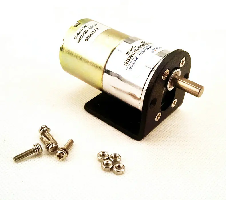 Кронштейн для двигателя 37 мм фиксированный алюминиевый сплав постоянный ток