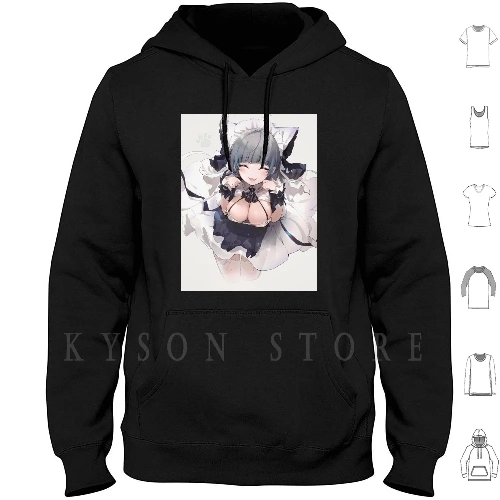 

Cheshire-Azur Lane Hoodie long sleeve Cotton Azur Lane Anime Azur Lane Atago Manga Akagi Enterprise Waifu Azur