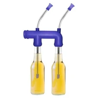 double beer snorkel beer dispenser for college parties birthdays christmas new year party