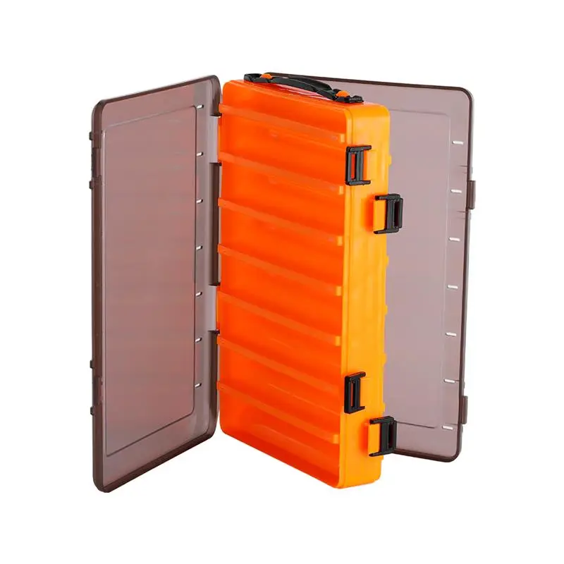 

Waterproof Fishing Tackle Box Double-Sided Bait Lure Box Fish Hook Hook Up Storage Box Carp Fly Fishing Accessories Fishing Box