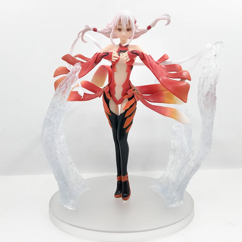 

16Cm Anime Figure Guilty Crown Inori Yuzuriha Sexy Girls Painted PVC Action Figures Toy Collectible Model Doll Gifts