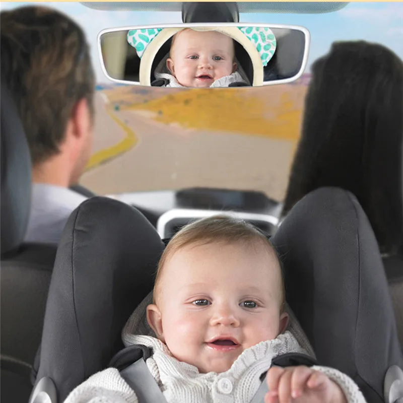 Baby Rear Facing Mirrors Car Seat Back View Mirror Toys Animal Safety Rearview Toddler Hanging Toy Newborn 0~12 Months | Игрушки и хобби