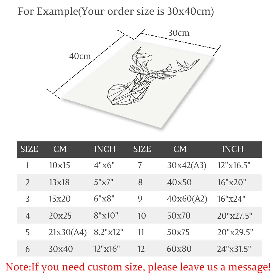 Настенный плакат с рисунком животных для гостиной|Рисование и каллиграфия| |