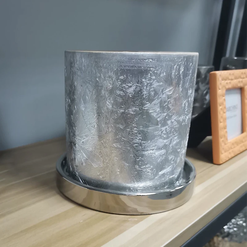 1 шт. керамический цветочный горшок с подставкой|Цветочные горшки и кадки| |