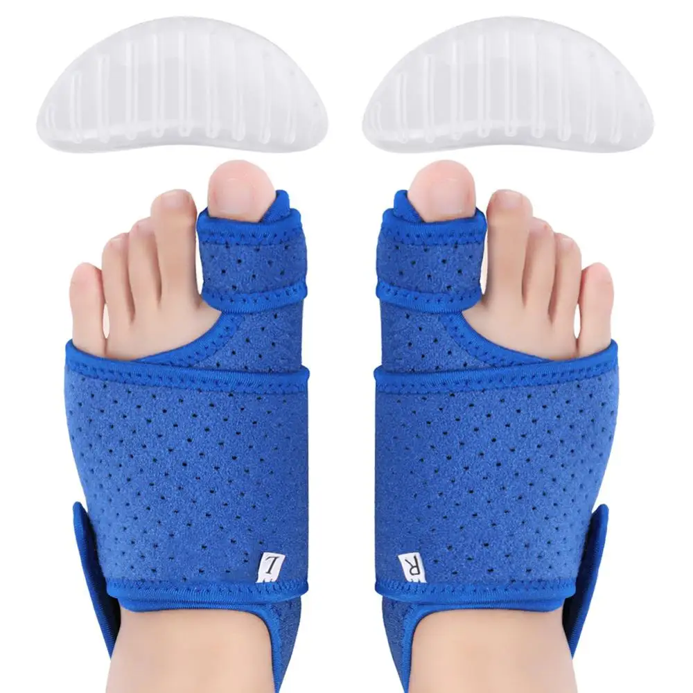

1Pair Toe valgus orthosis Corrector Big Toe Straightener with Gel Arch Support Corrective socks