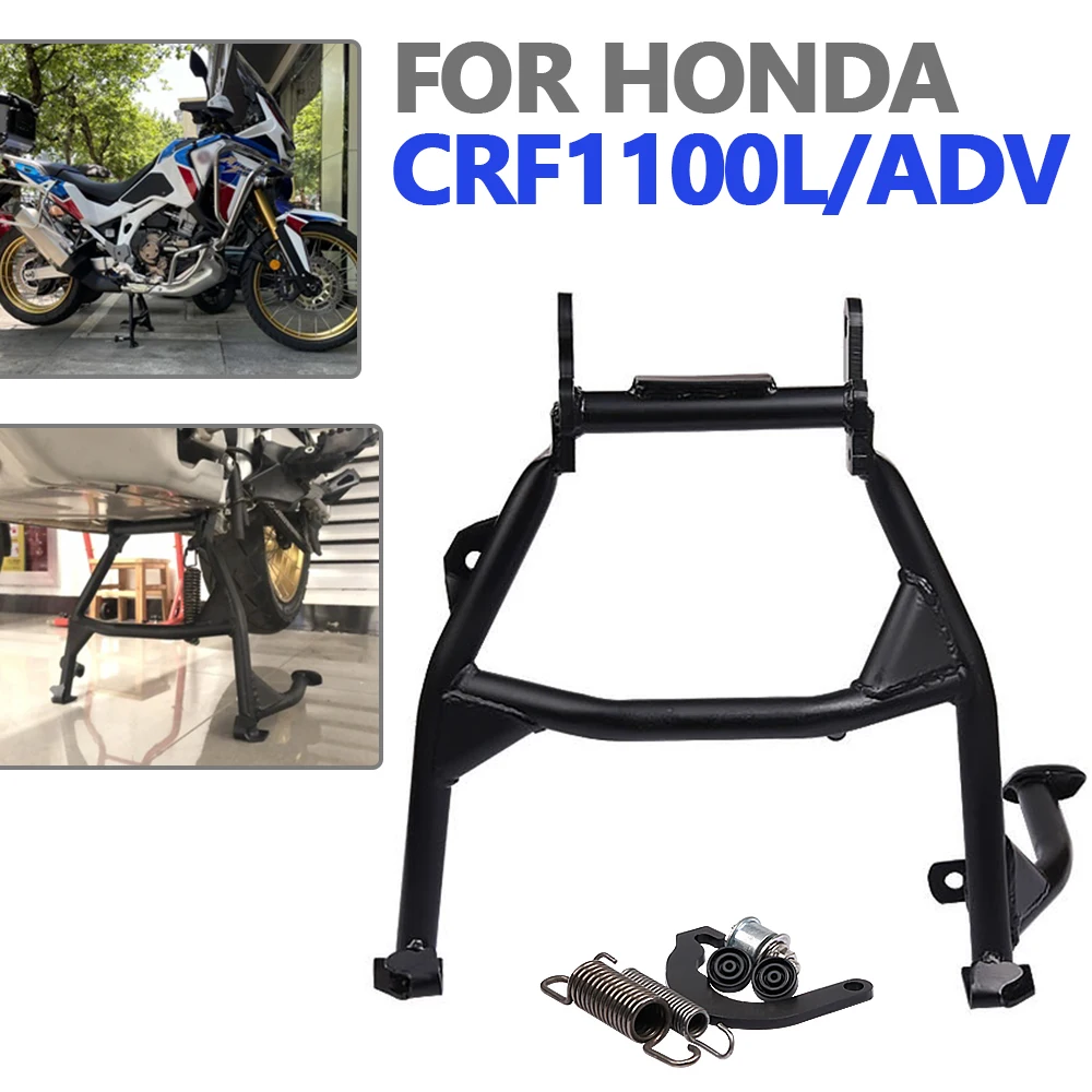 

For Honda Africa Twin CRF1100L Adventure CRF 1100 L 1100L ADV Motorcycle Kickstand Center Parking Stand Middle Bracket Holder