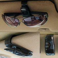 auto fastener car vehicle sun visor sunglasses eyeglasses holder card pen clip eggbeater glasses holder stand