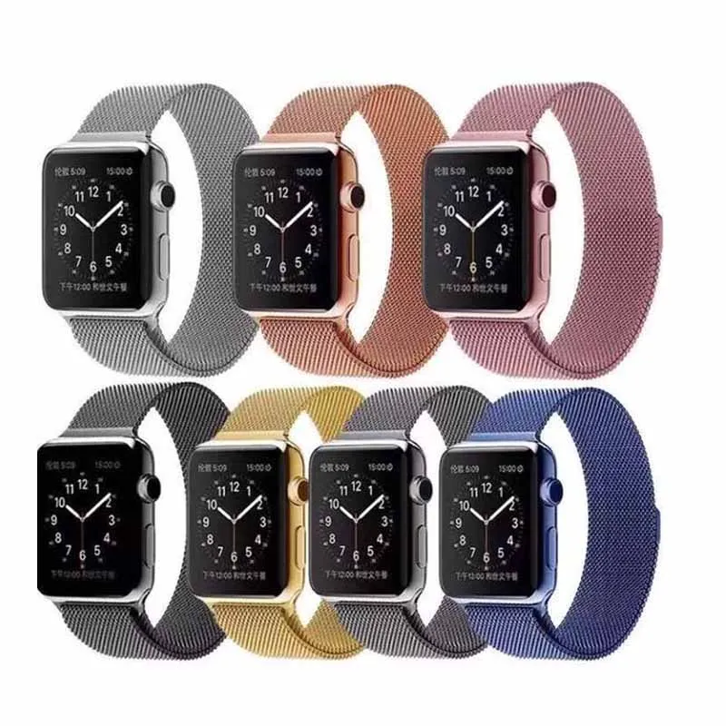 Металлический браслет из нержавеющей стали для Apple watch Band серии 5 40 мм 44 мм ремешок для iwatch ремешки 38 мм 42 мм серии 4/3/2/1