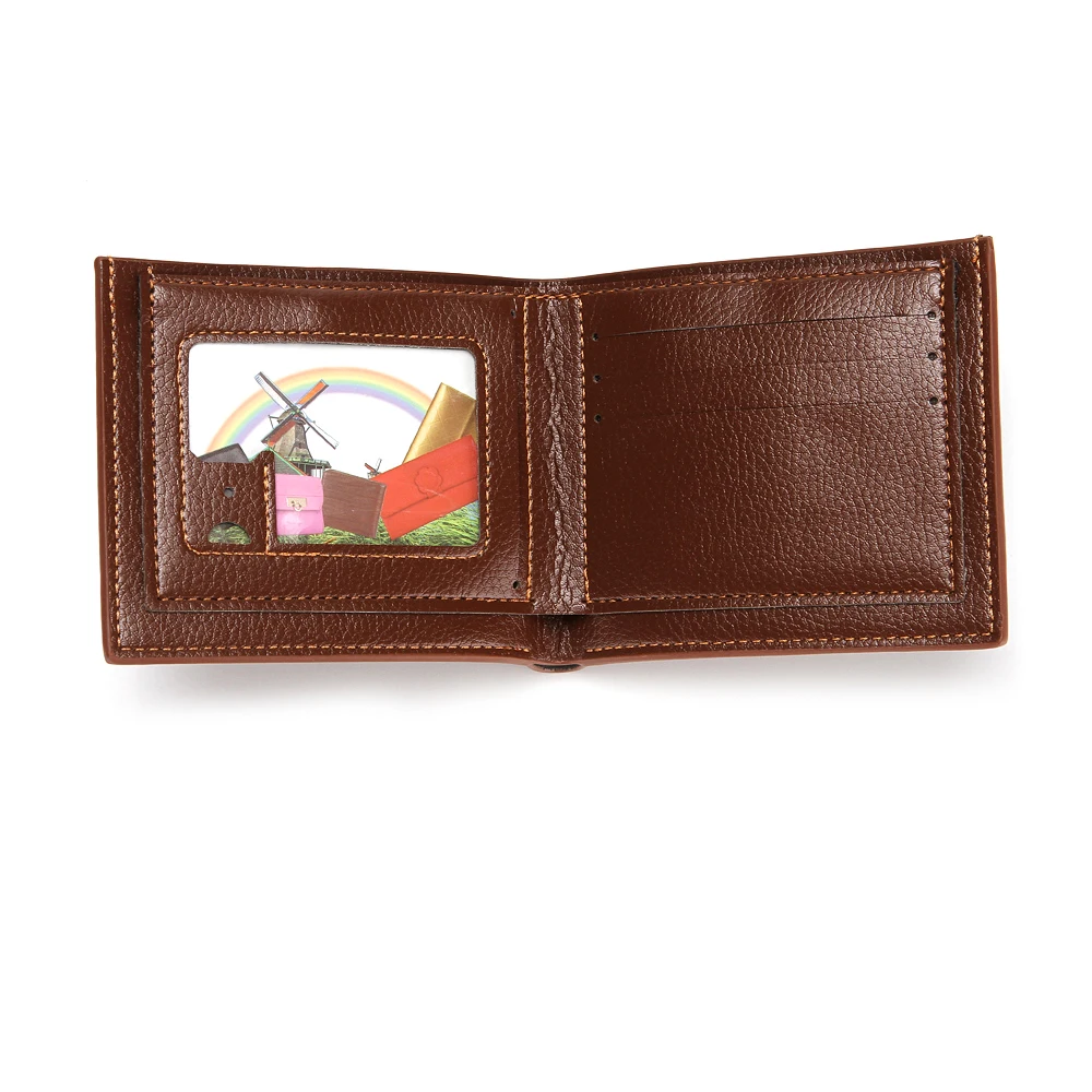 Мужские кошельки CUIKCA из искусственной кожи держатель для карт мужской кошелек