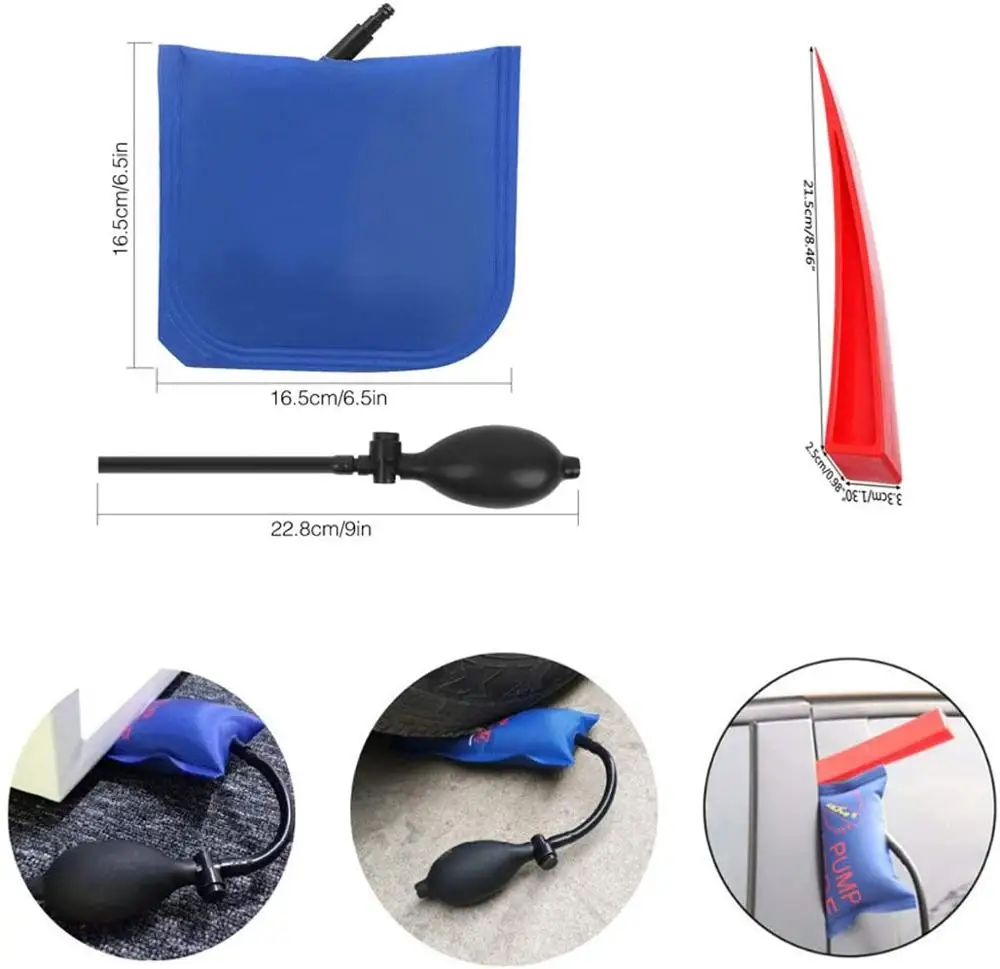 comprar Paintless Dent Reparação Varas Ferramenta Extrator Kits Martelo Cunha De Ar S-gancho Sacos Para Porta Ding E Carro Mossas Remoção De Danos Causados Por Granizo
