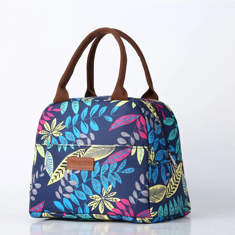 

Thermal Insulation Lunch Bag Ice Pack New Design Large Capacity Picnic Handbag Oxford Cloth Portable Bento Bags New Lunch Bags