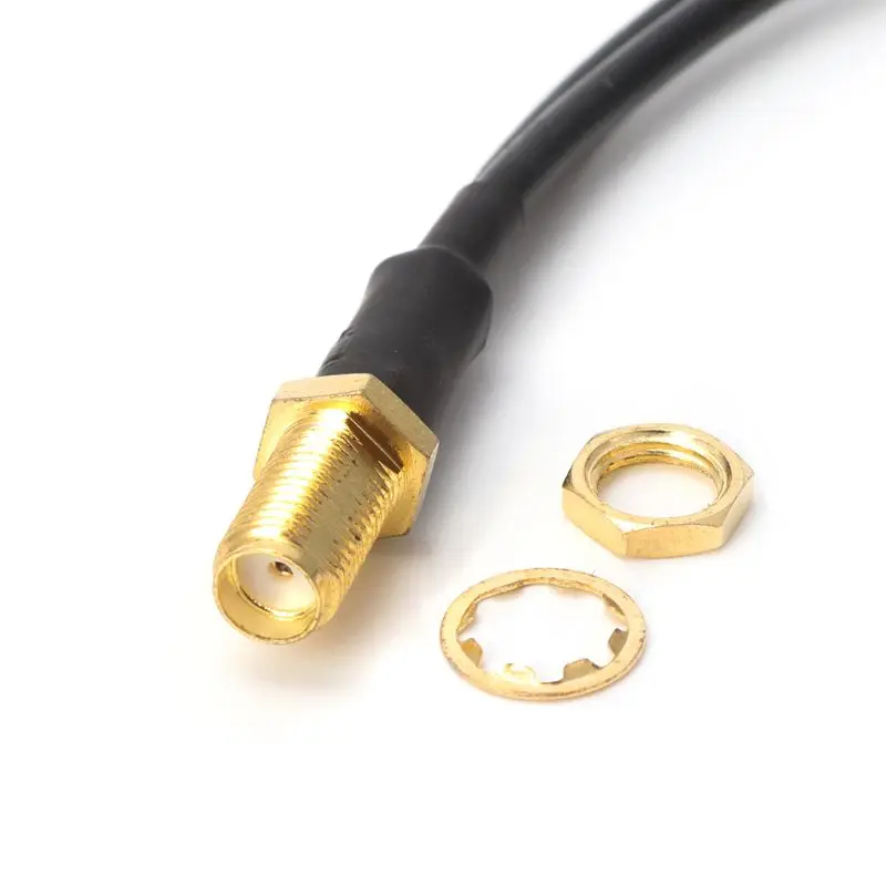 Yuanmaoao Y-type SMA Female To TS9 Male X2 Plug Splitter RG174 Pigtail Combined Cable 5.91inch | Электроника