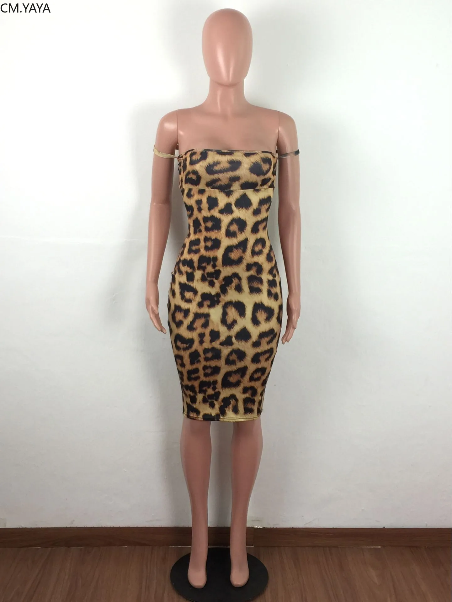 GL осень Для женщин зима облегающее мини платье Высокая талия леопардовый принт