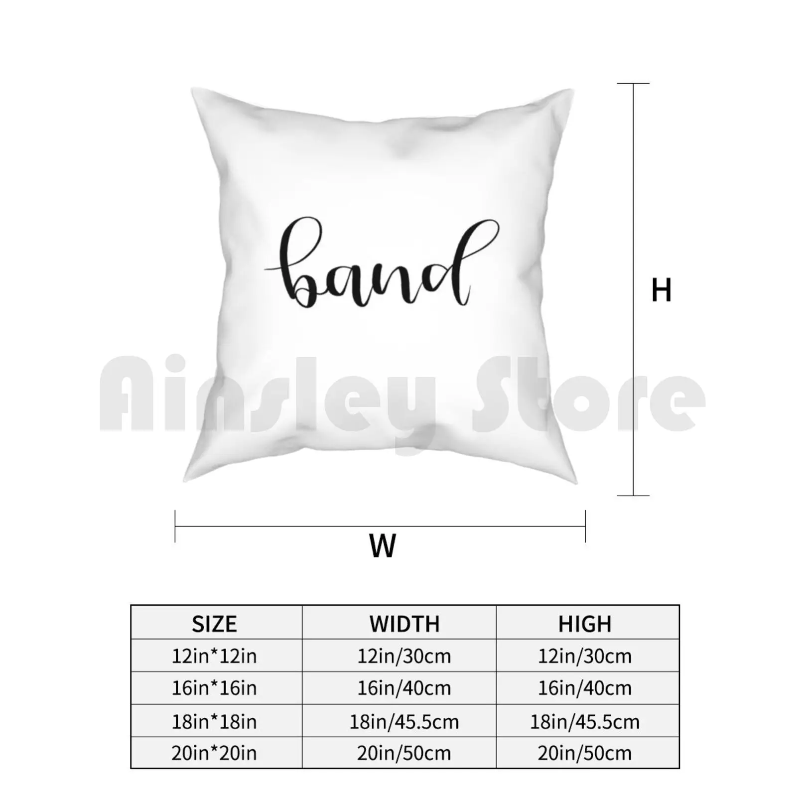 Группа класс Подушка Чехол с принтом домашняя мягкая подушка DIY крышка Band Geek