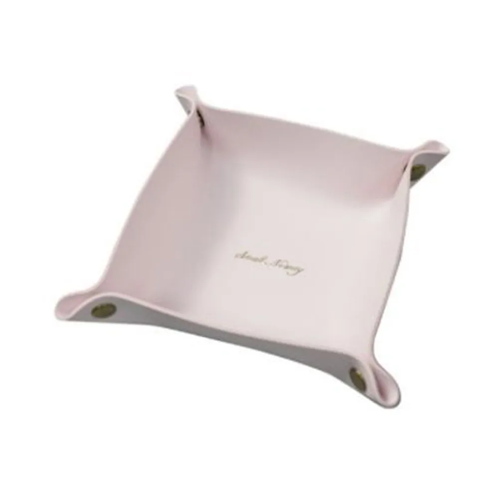 Поднос для хранения настольного ПК складной органайзер из искусственной кожи