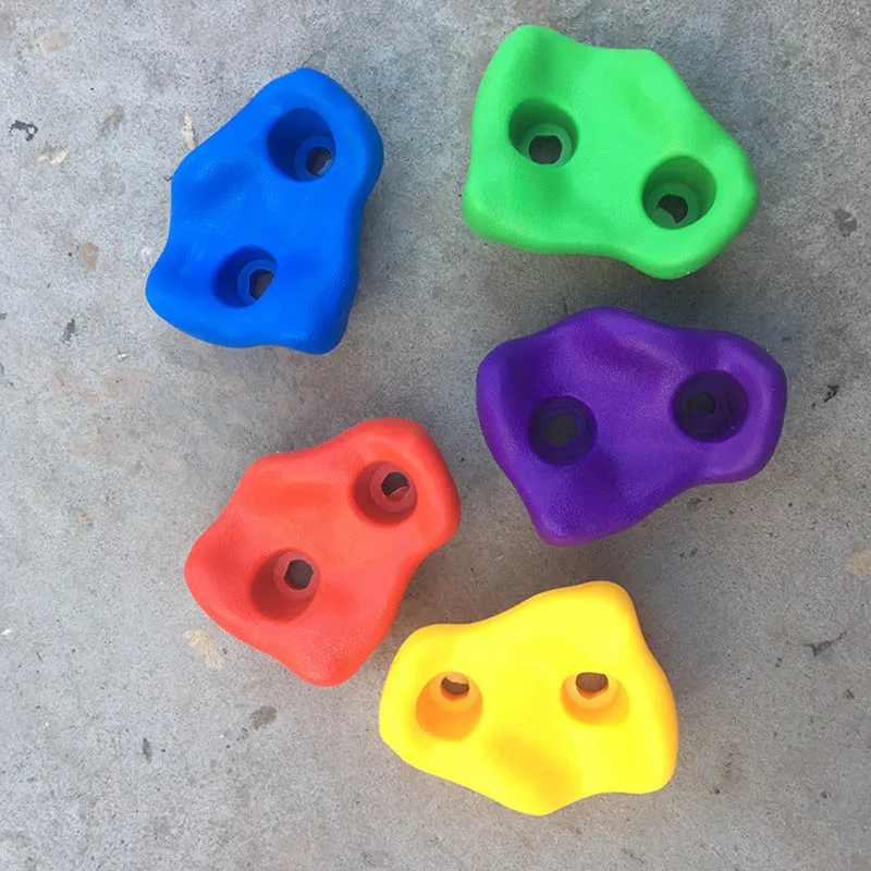 10 шт./5 шт. Детские камни для скалолазания на открытом воздухе пластиковые