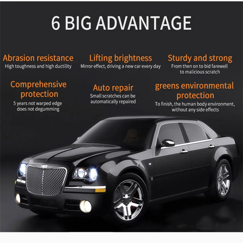 Невидимые автомобильные пальто Защитная пленка для автомобиля Краски Анти