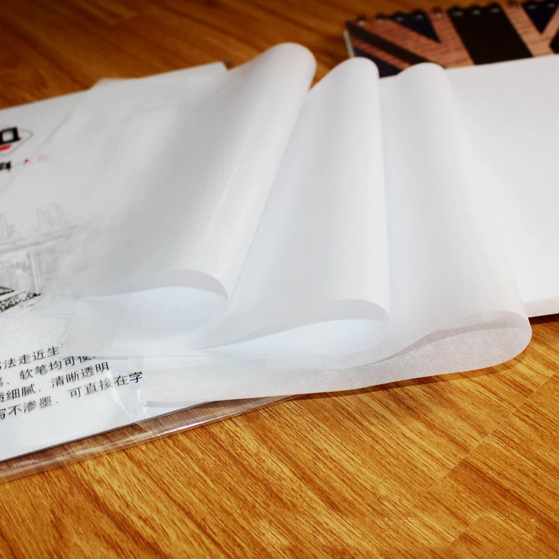 100 шт. прозрачный отслеживания Бумага копия трансферная печать рисунка серной