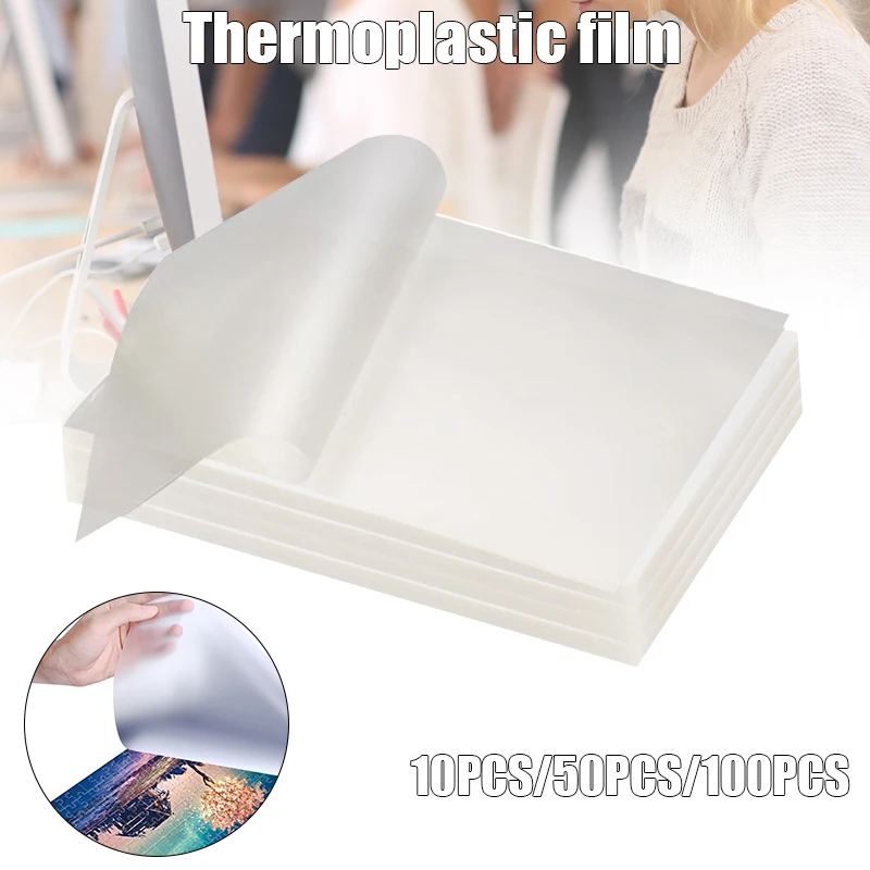 

Thermals Laminating Plastic Laminator Sheets 220*310mm 10/50/100pcs Clear DU55
