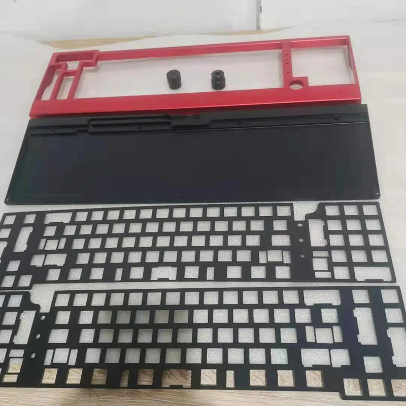 Пользовательская латунная алюминиевая Механическая подставка для клавиатуры 40%