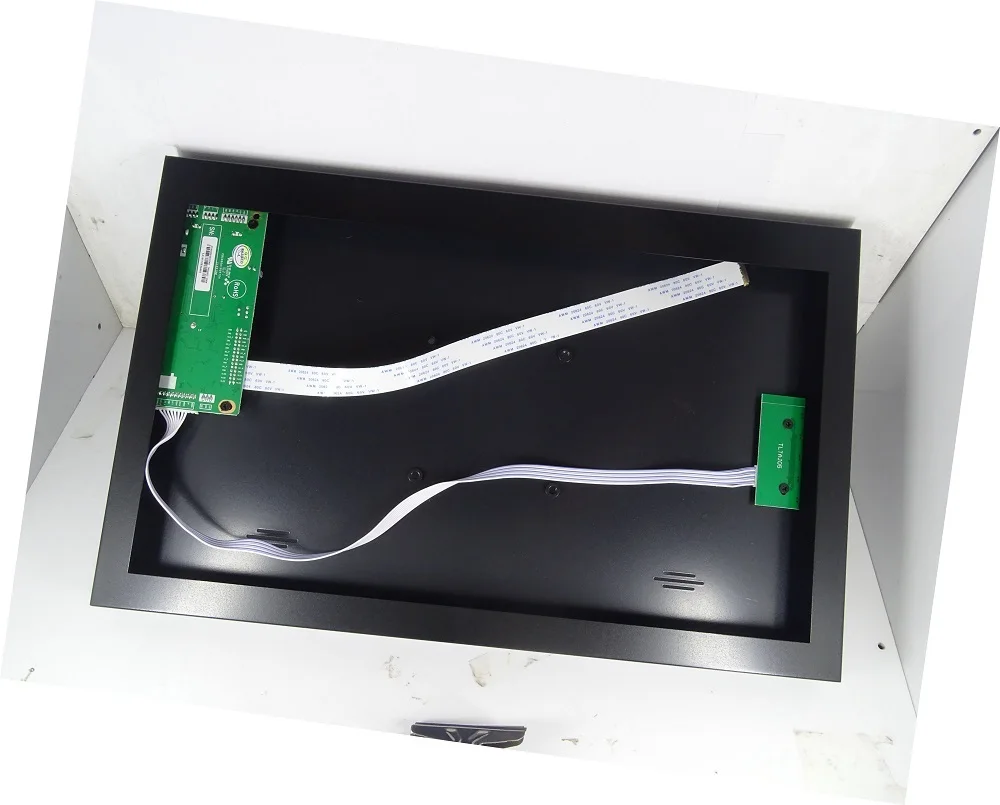 

EDP Controller board + Metal alloy back cover case box VGA HDMI-compatible kit for B156HAT01.0 1920x1080 Panel screen 15.6" DIY