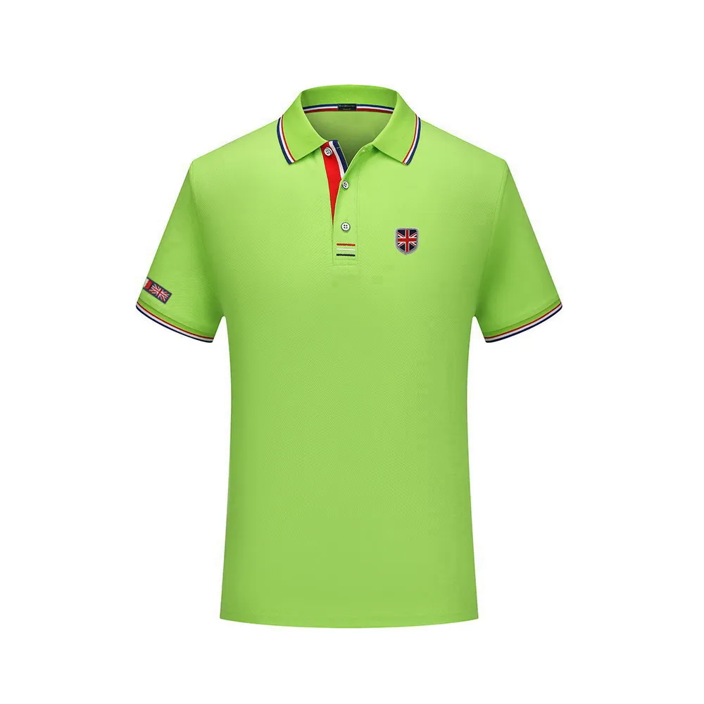 

Summer Loose Men's Polo Shirt Tops Sports Short-Sleeved Embroidered Logo Shirt Breathable Shirtmen's Tee Fashion Business