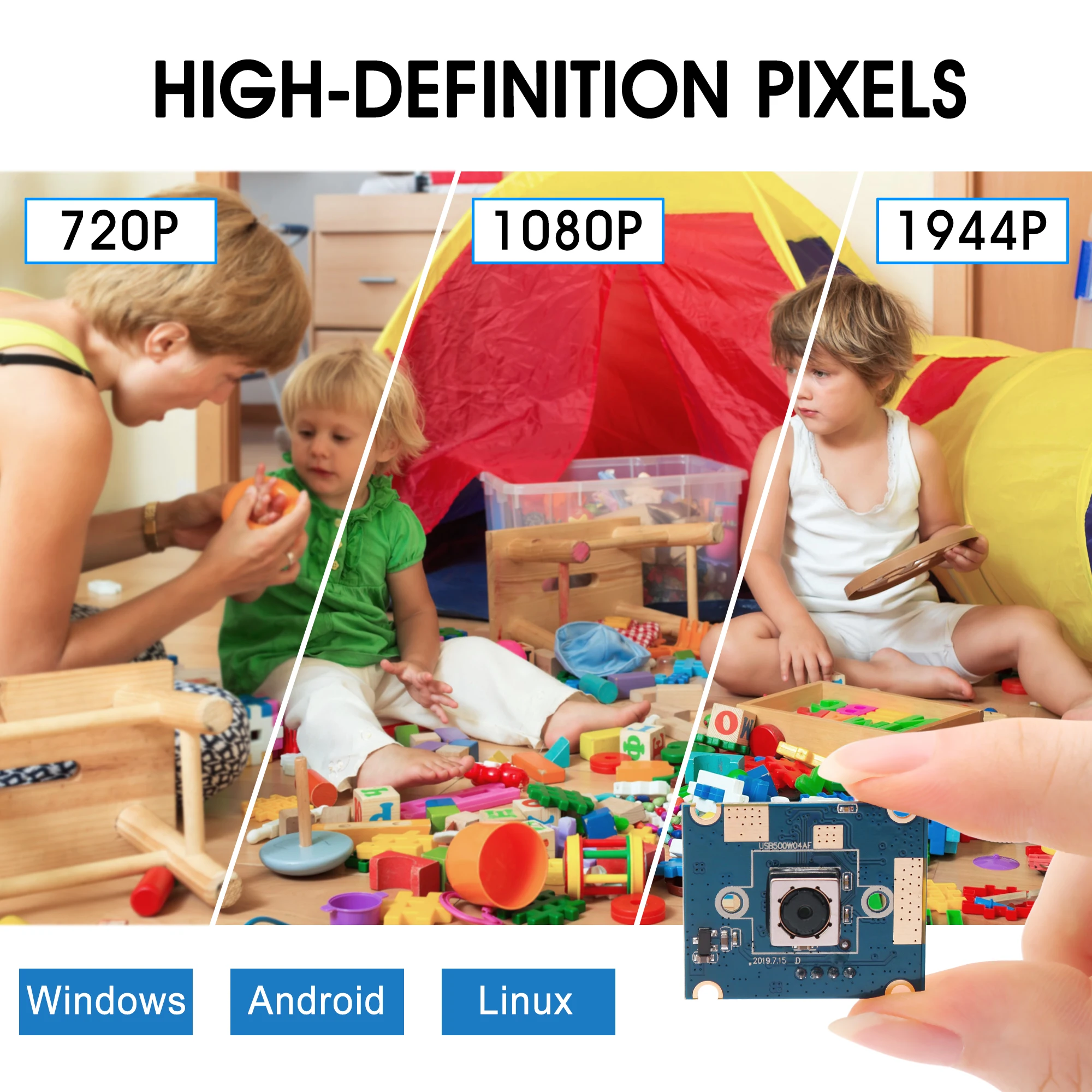 5MP 2592X1944 60 градусов Автофокус HD объектив 1/4 &quotCMOS OV5640 micro 30*25 мм Плата usb модуль