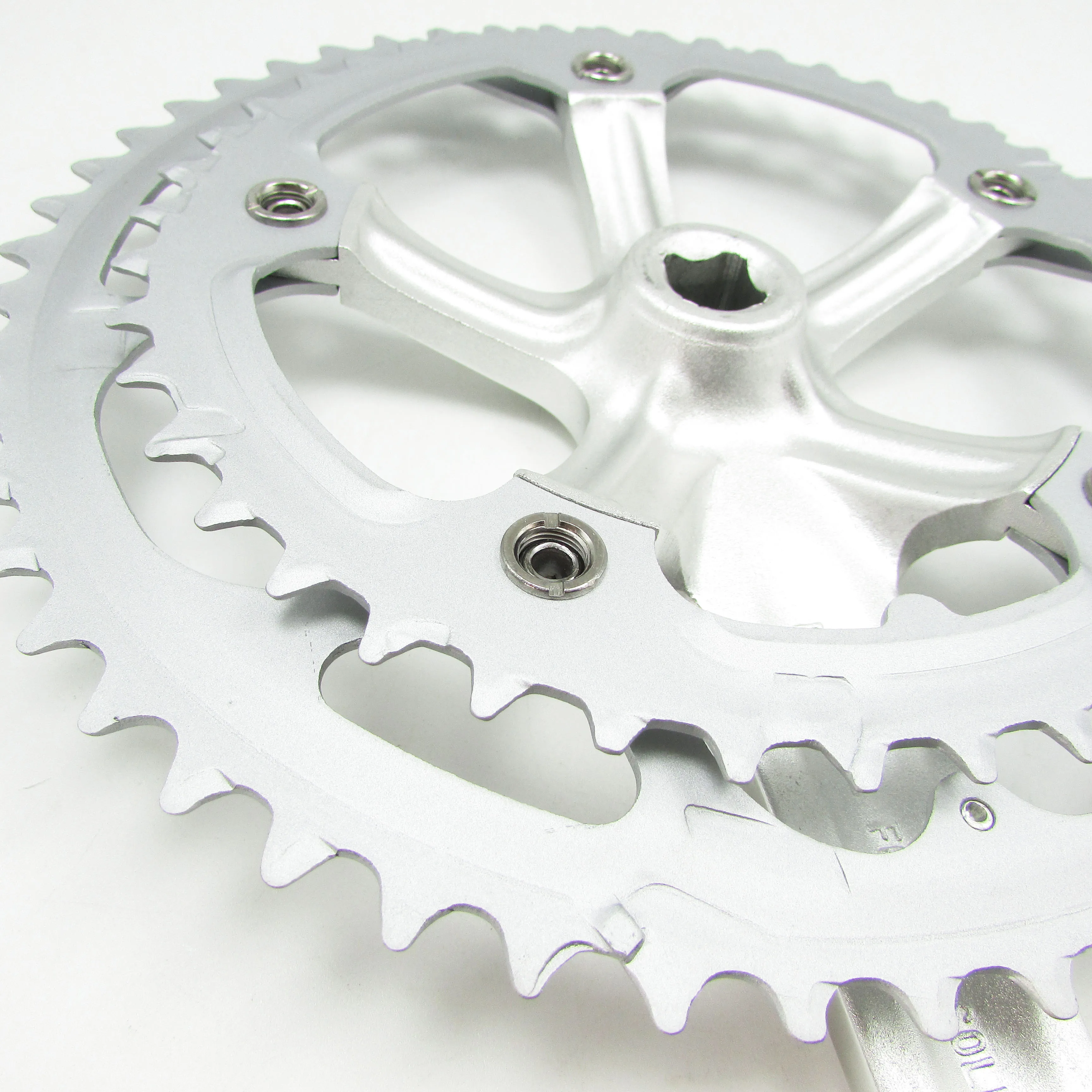 PROWHEEL 7/8/9 скорость Дорожный велосипед crankest передняя Звездочка 52/42 т 130BCD алюминиевого сплава квадратное отверстие складной велосипед Звездочка рукоятка колеса