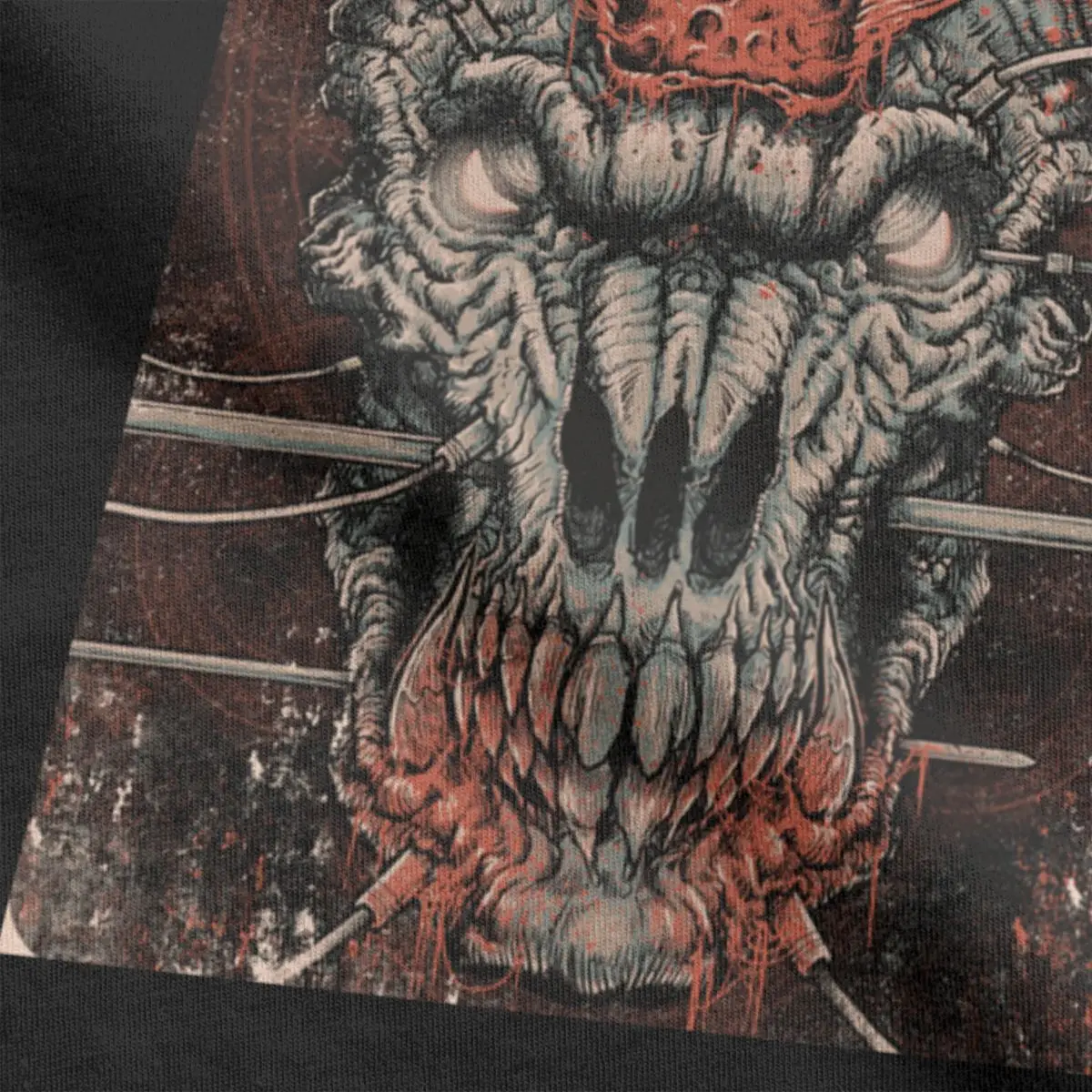 Мужская футболка для отдыха DOOM Icon Of Sin футболки с коротким рукавом Lucifer черная
