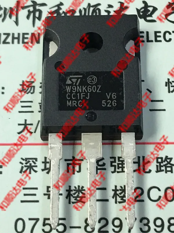 

1 шт. W9NK60Z STW9NK60Z-247 700V 7.5A