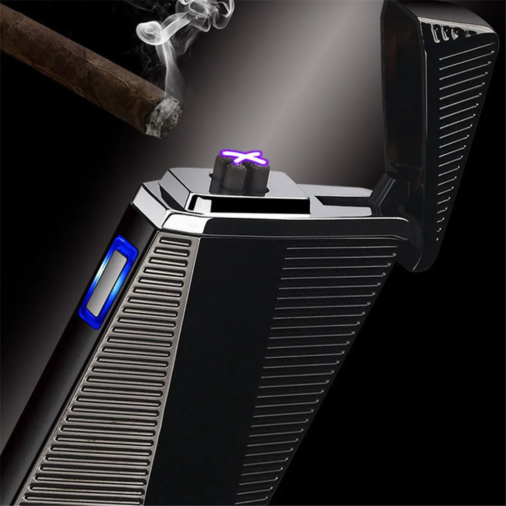 Оригинальные креативные ветрозащитные USB зарядка сенсорные индукционные