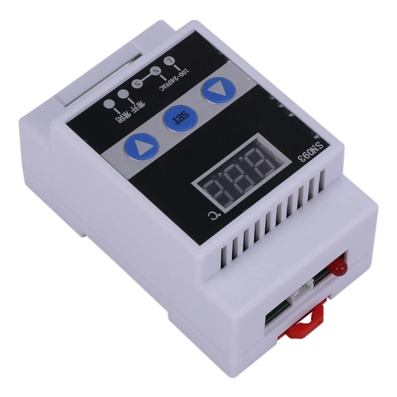 TMC-6000 110-240V Guide Rail Thermoregulator Digital Temperature Controller Thermostat Refrigeration Heating Control | Инструменты