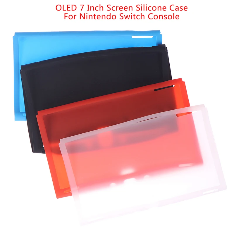 

Чехол силиконовый для Nintendo Switch OLED, 7 дюймов, 1 шт., 4 цвета