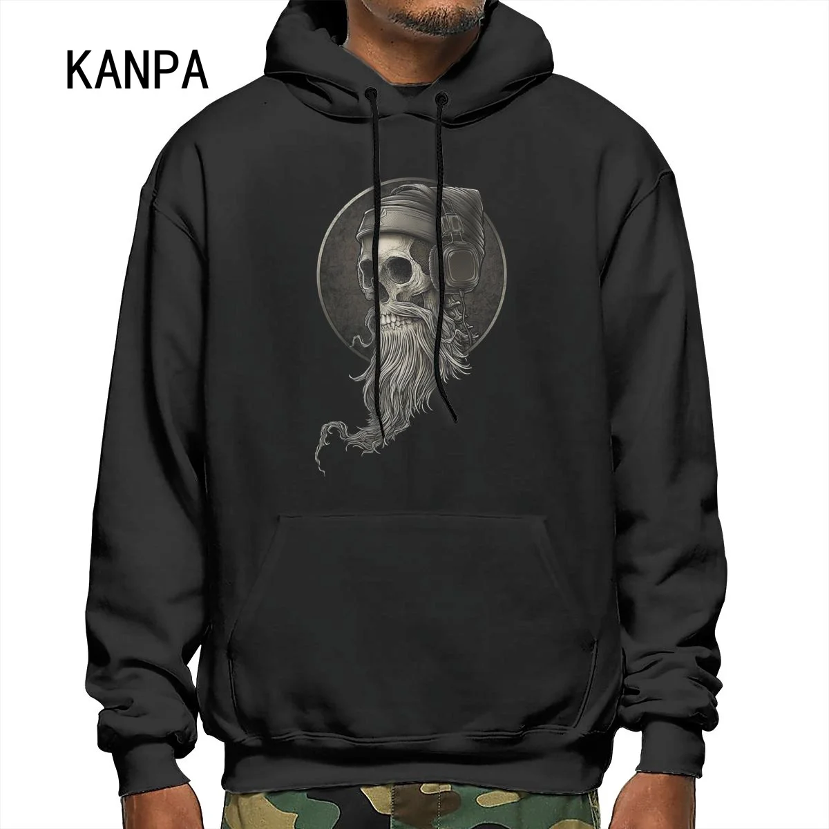 

Music Hoodie Fashionable Horror Pirate Skull Pattern 3D Printing Male Universal 2021 Spring And Autumn New Hoodie Oversized XXl