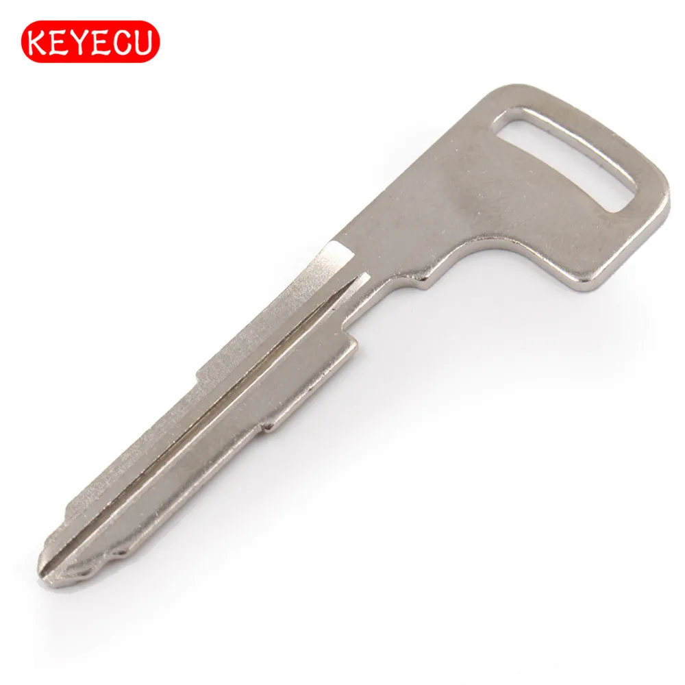 

Запасная вставка Keyecu 10 шт./лот, аварийный необработанный дистанционный ключ для Mitsubishi OUC644M-KE