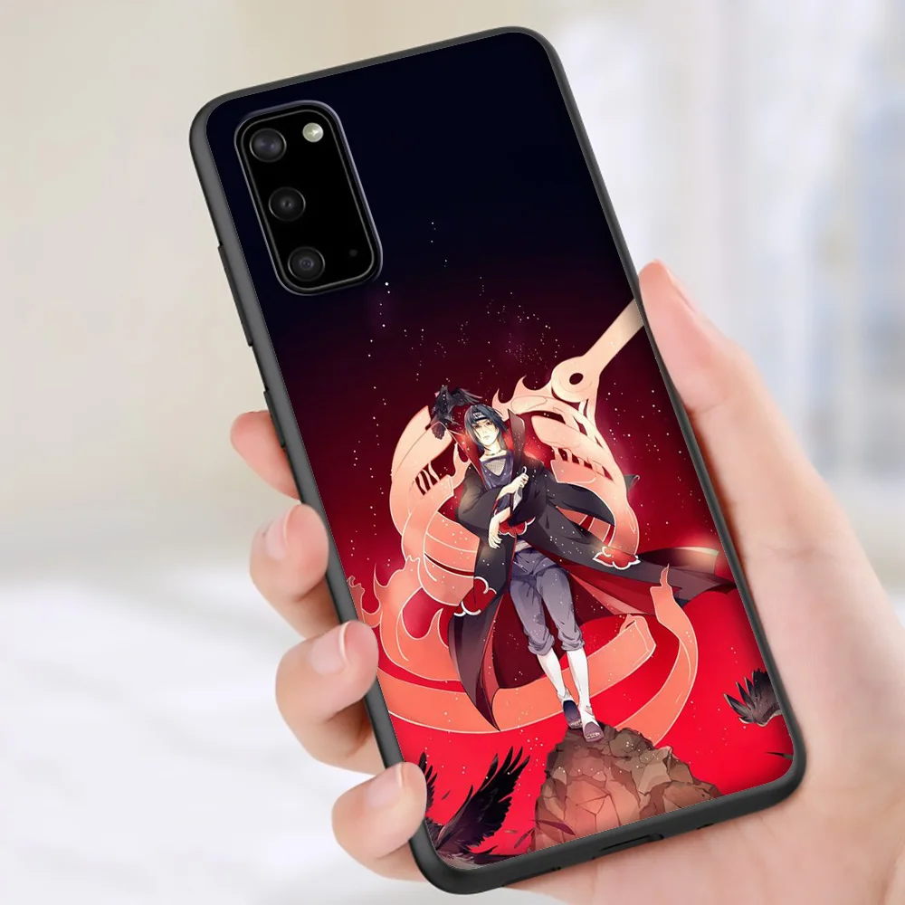 Мягкий арт-чехол Lavaza Naruto Itachi Uchiha для Samsung Note A3 A5 A6 A7 A8 A9 A10s A20s A30s A40s A50s 10 A70 8 9 J6 Plus |