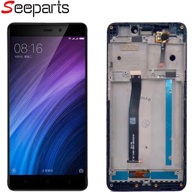 Xiaomi Redmi 4A ЖК дисплей сенсорный экран дигитайзер в сборе с рамкой Pro замена дисплея