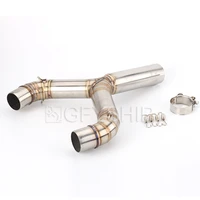 motorcycle for aprilia shiver 750 2010 2011 2016 shiver 750 gt shiver 750gt escape slip on exhaust muffler middle link pipe
