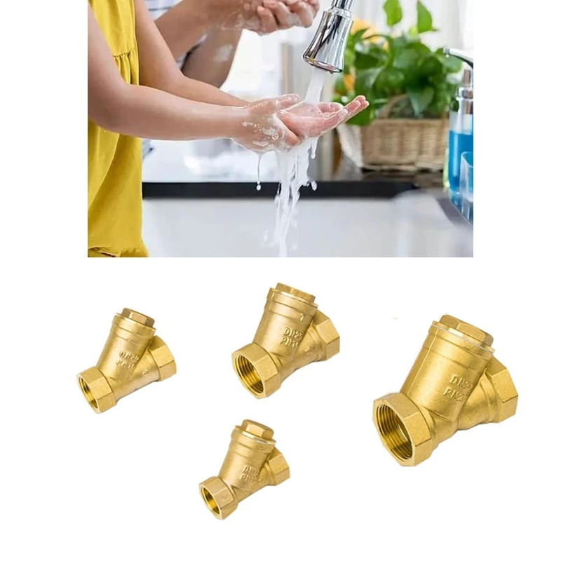 

Внутренняя резьба y-образный латунь фильтр Разъем стрейнера Y латунь онлайн фильтр трубопроводная арматура для адаптера переменного тока р...