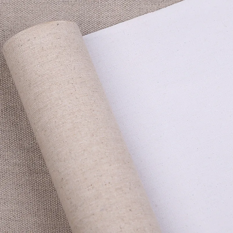 Профессиональный пустой холст для рисования Ширина 28 см/рулон многослойная